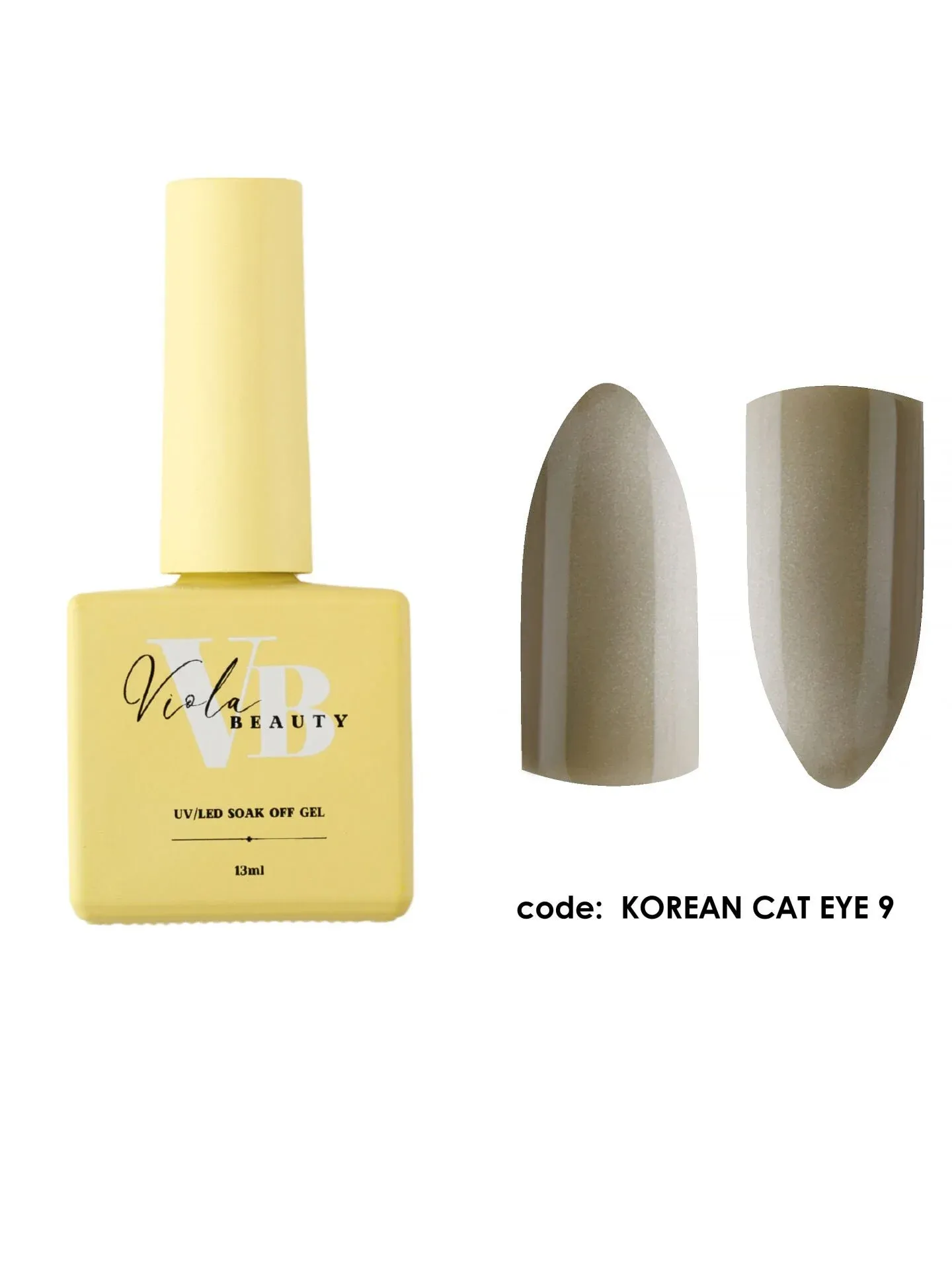 Viola Beauty Kalıcı Oje Korean Cat Eye #0009 13 ml