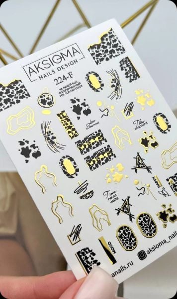 Aksioma Su Transferi Sticker 224-F