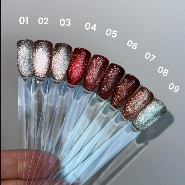 Viola Beauty Kalıcı Oje Silk Disco Cat Eye #0002 13 ml