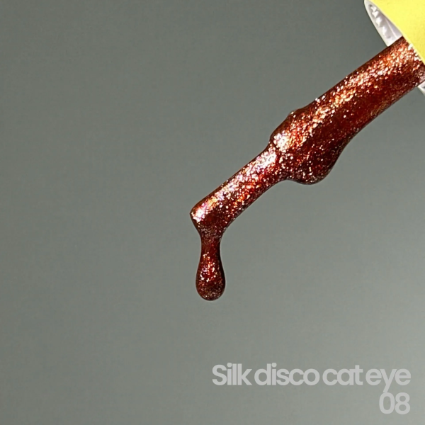 Viola Beauty Kalıcı Oje Silk Disco Cat Eye #0008 13 ml