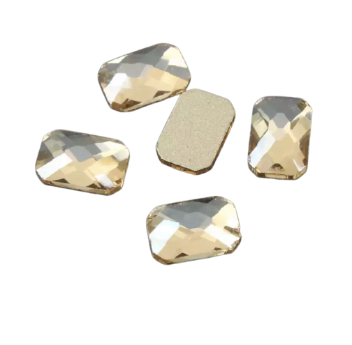 Taş Dikdörtgen Şampanya (мк) 4*6mm 2 Adet
