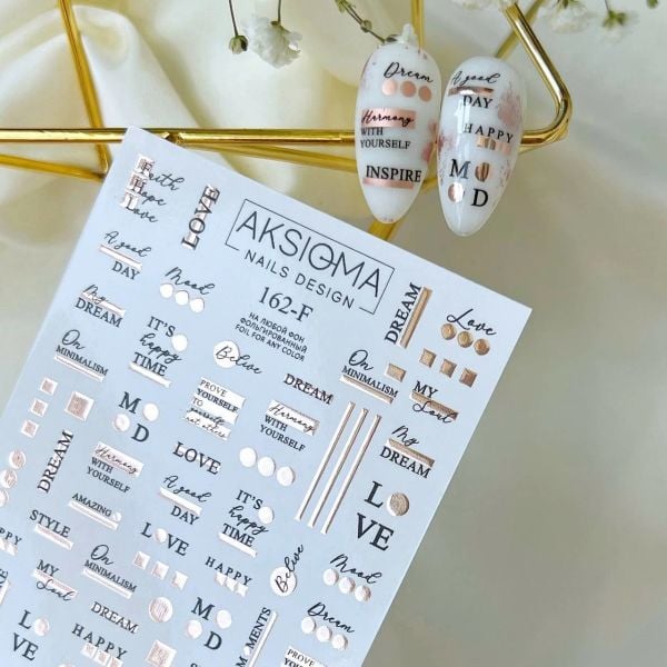 Aksioma Su Transferi Sticker 162-F