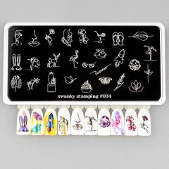 Swanky Stamping Plaka 034