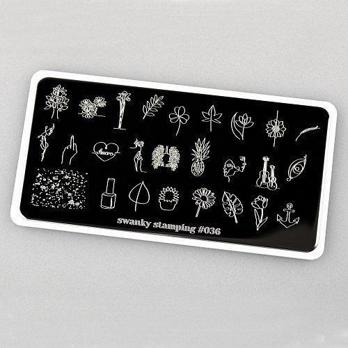 Swanky Stamping Plaka 036