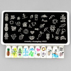 Swanky Stamping Plaka 037