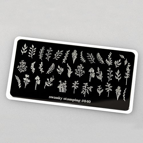 Swanky Stamping Plaka 040