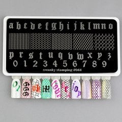 Swanky Stamping Plaka 044