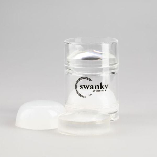 Swanky Stamping Çift Silikonlu Kapaklı Stamper Yedek Şeffaf Silikonu
