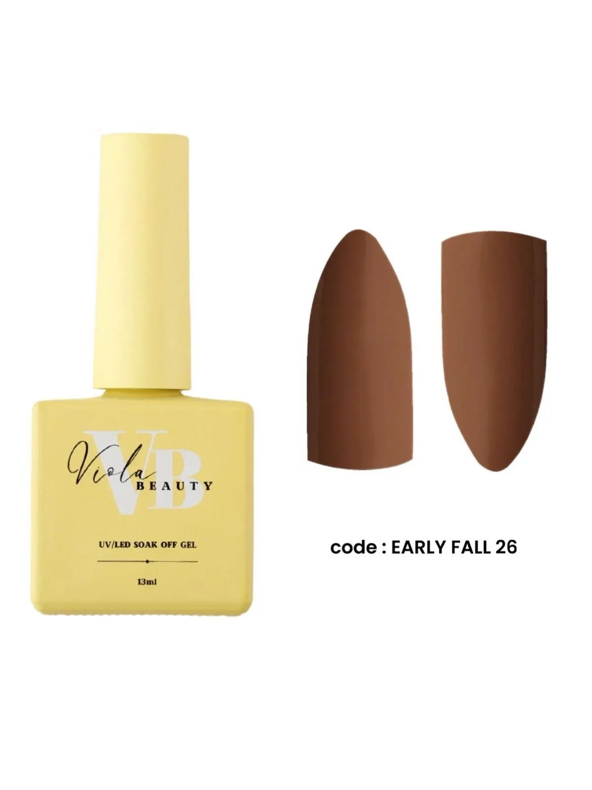 Viola Beauty Kalıcı Oje Early Fall #0026 - 13 ml - Sonbahar tonları