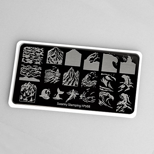 Swanky Stamping Plaka 068