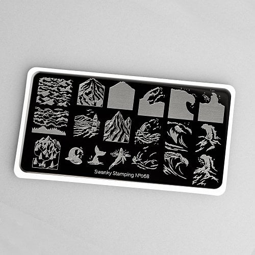 Swanky Stamping Plaka 068