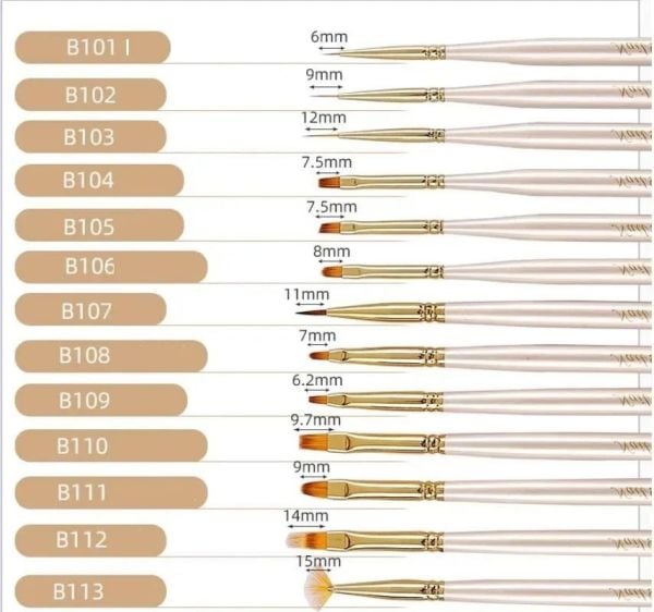 Viola Beauty Fırça 102 9mm