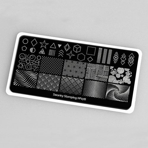Swanky Stamping Plaka 078