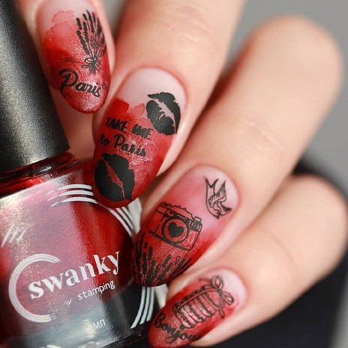Swanky Stamping Plaka 081