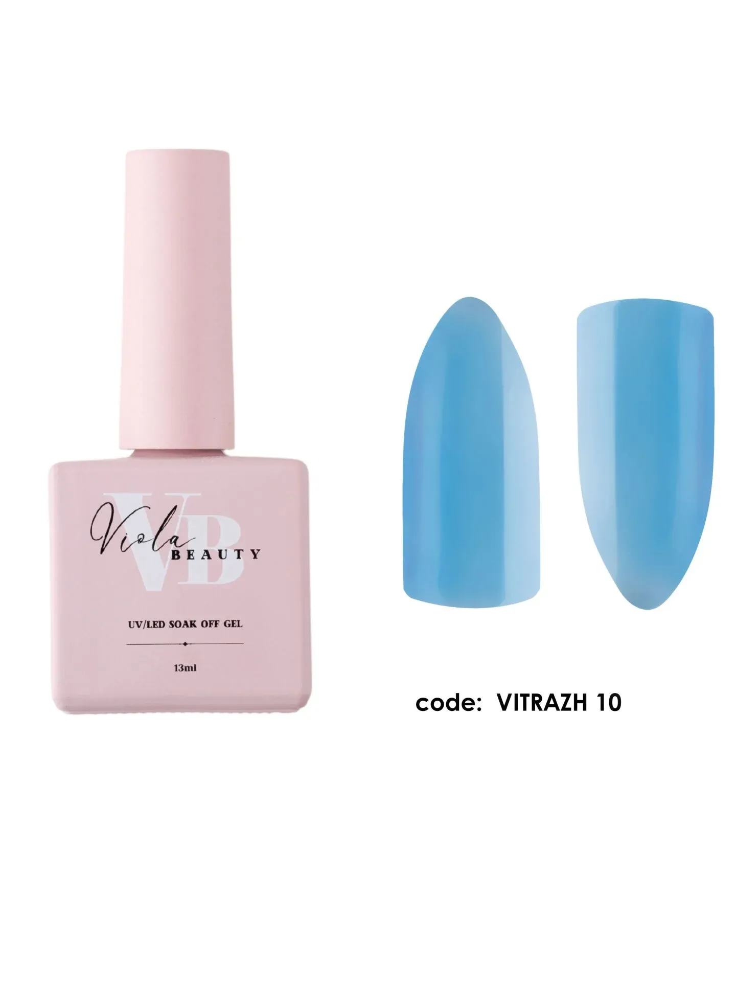 Viola Beauty Vitrazh Collection Kalıcı Oje #0010 13 ml