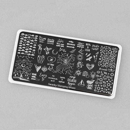 Swanky Stamping Plaka 100