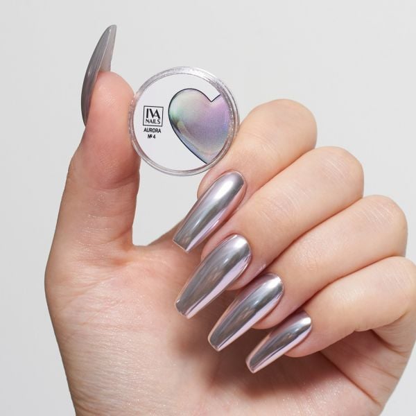 İva Nails Krom-Ayna Efekt AURORA №4  (0.2gr)