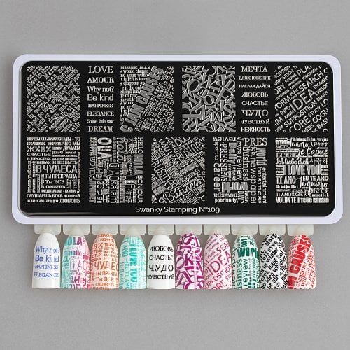 Swanky Stamping Plaka 109