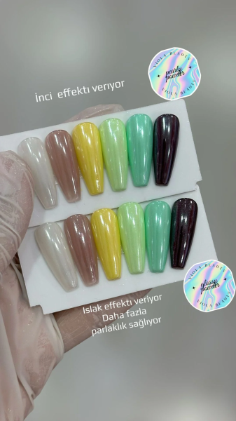 Viola Beauty Glossy Powder İnci Tozu - (ıslak efekt veren inci tozu)