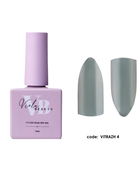 Viola Beauty Vitrazh Collection Kalıcı Oje #0004 13 ml