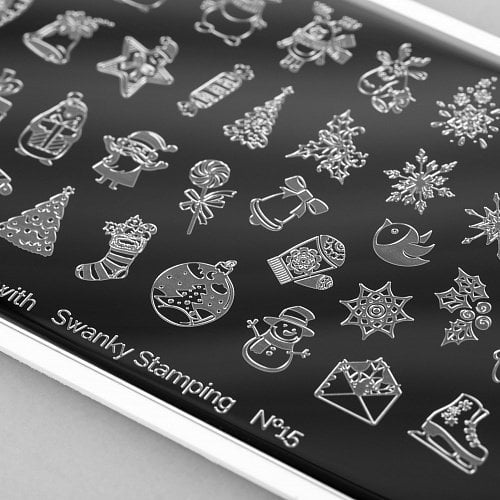 Swanky Stamping Plaka Arti for you Serisi 015