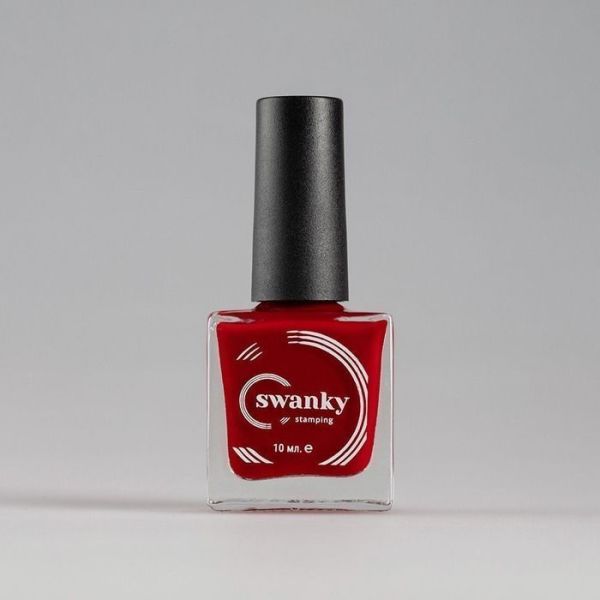 Swanky Stamping Oje Kırmızı 007 (10 ml)