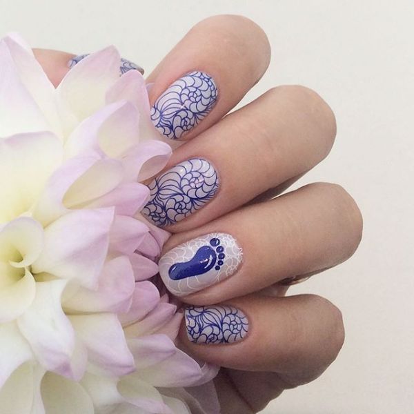 Swanky Stamping Oje Mavi 008 (10 ml)
