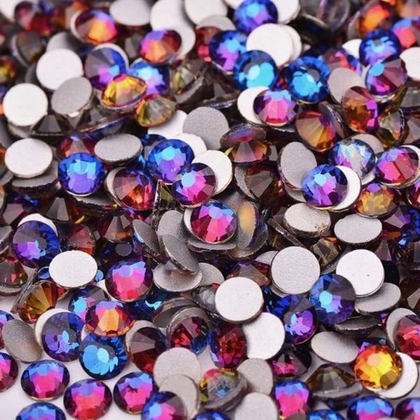 Taş Straz Blue Flame Karışık Boy ss3-ss10 100 Adet