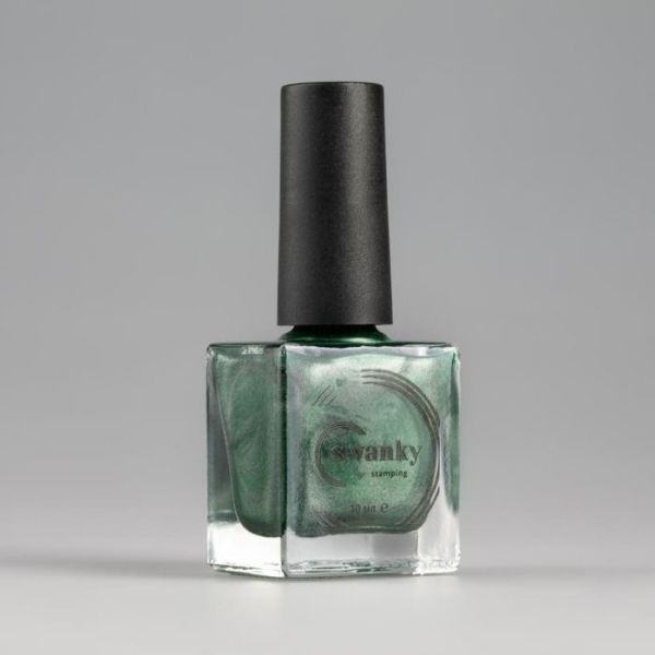 Swanky Stamping Oje Metalik Koyu Yeşil 08 (10 ml)