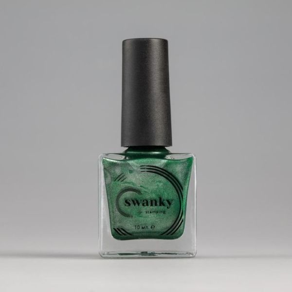 Swanky Stamping Oje Metalik Koyu Yeşil 08 (10 ml)