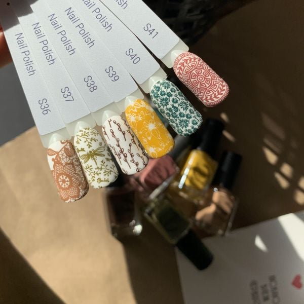 Swanky Stamping Oje Kızıl Kahve S41 (6ml)