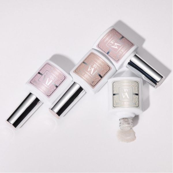 İva Nails Camouflage Rubber Base Gold Stars №3 (8ml)