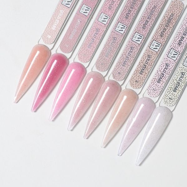 İva Nails Camouflage Rubber Base Gold Stars №3 (8ml)