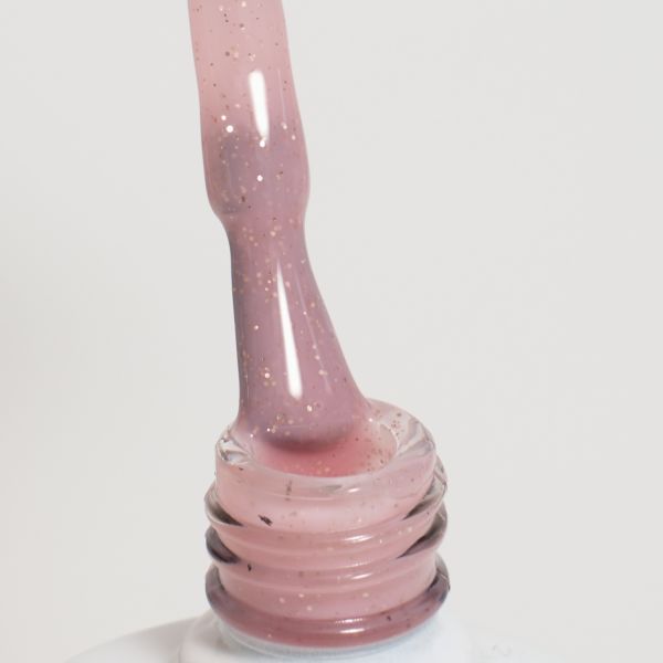 İva Nails Camouflage Rubber Base Gold Stars №5 (8ml)