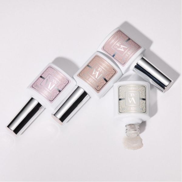 İva Nails Camouflage Rubber Base Gold Stars №8 (8ml)