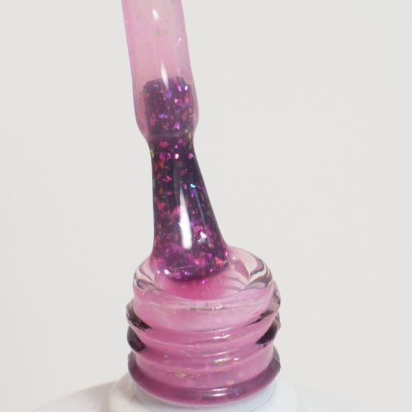 İva Nails Rubber Base Flakes Of Joy №3 (8ml)