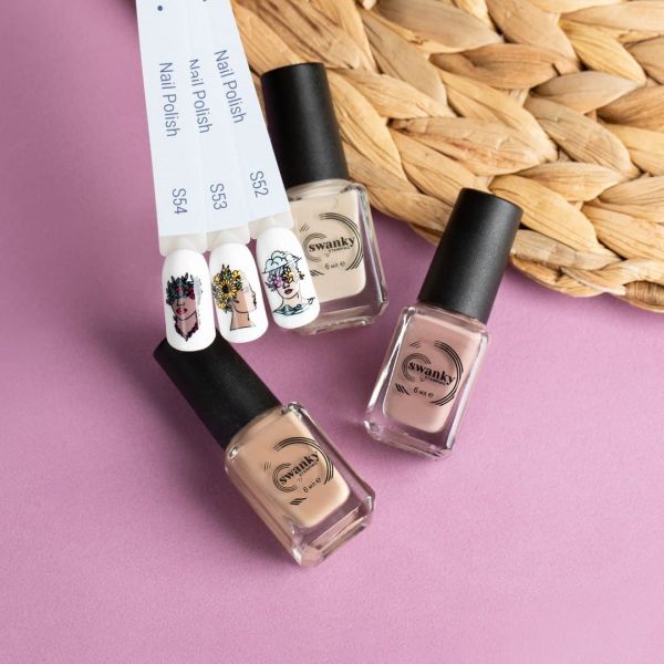 Swanky Stamping Oje Sütlü Bej S52 (6ml)