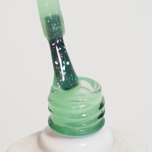 İva Nails Rubber Base Flakes Of Joy №6 (8ml)