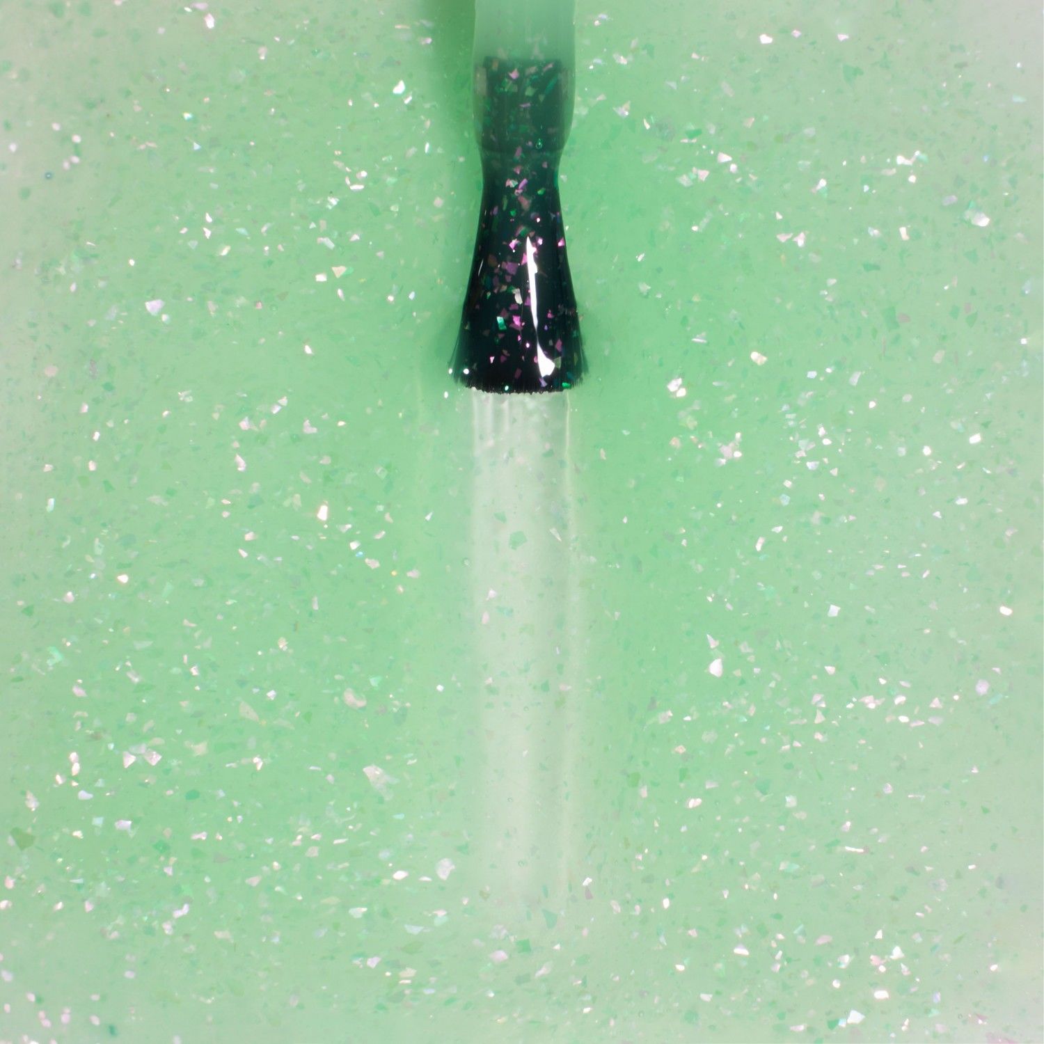 İva Nails Rubber Base Flakes Of Joy №6 (8ml)