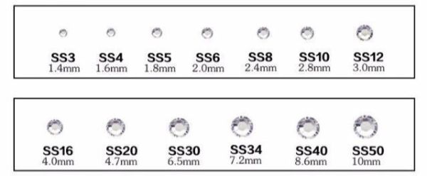 Taş Straz Rose Gold ss3 100 Adet