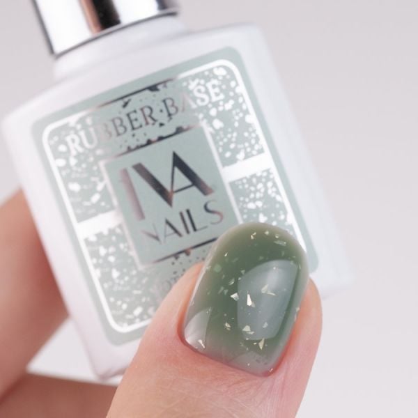 İva Nails Rubber Base Potal Green (8ml)