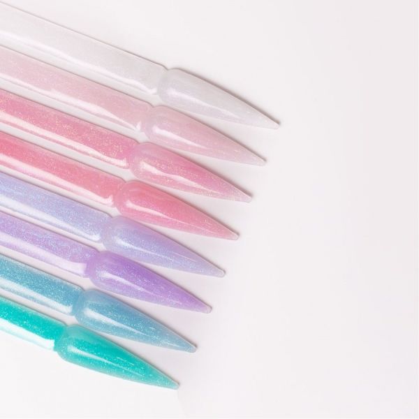 İva Nails Rubber Base Alien Glass №2 (8ml)