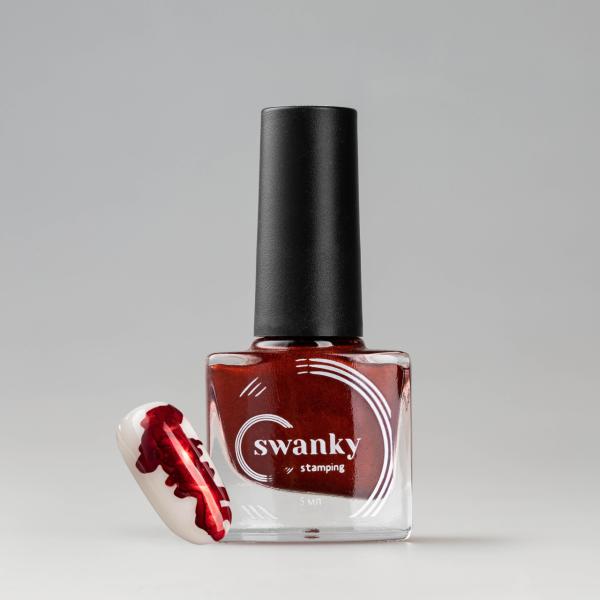Swanky Stampıng Sulu Boya Metalik Kırmızı PM05 (5ml)