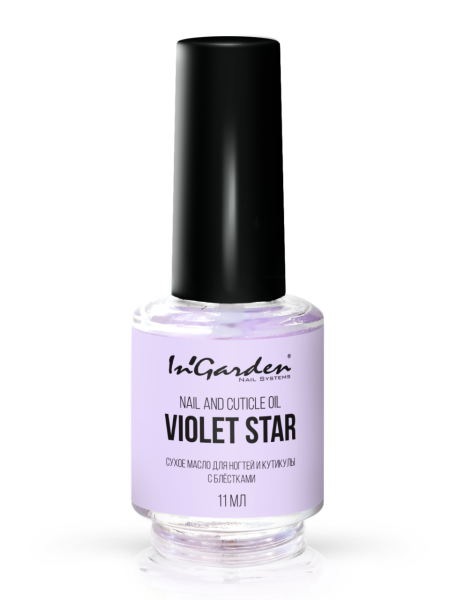 In'Garden Parlaklık Veren Tırnak ve Kütikül Kuru Yağı Violet Yıldız (11ml)
