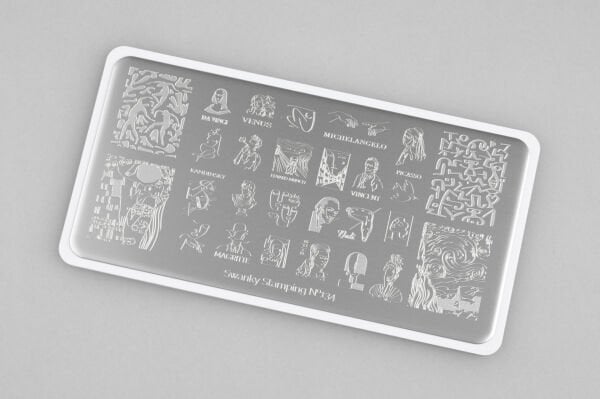 Swanky Stamping Plaka 134