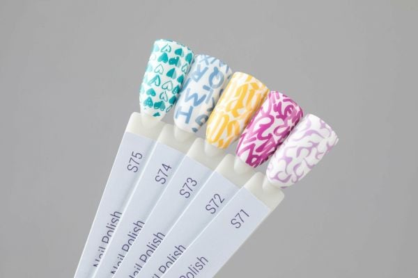 Swanky Stamping Oje Tozlu Sarı S73 (6ml)