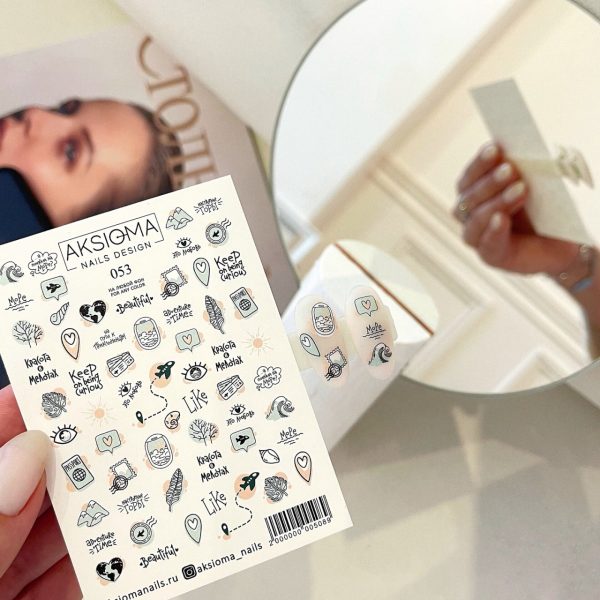 Aksioma Su Transferi Sticker 053