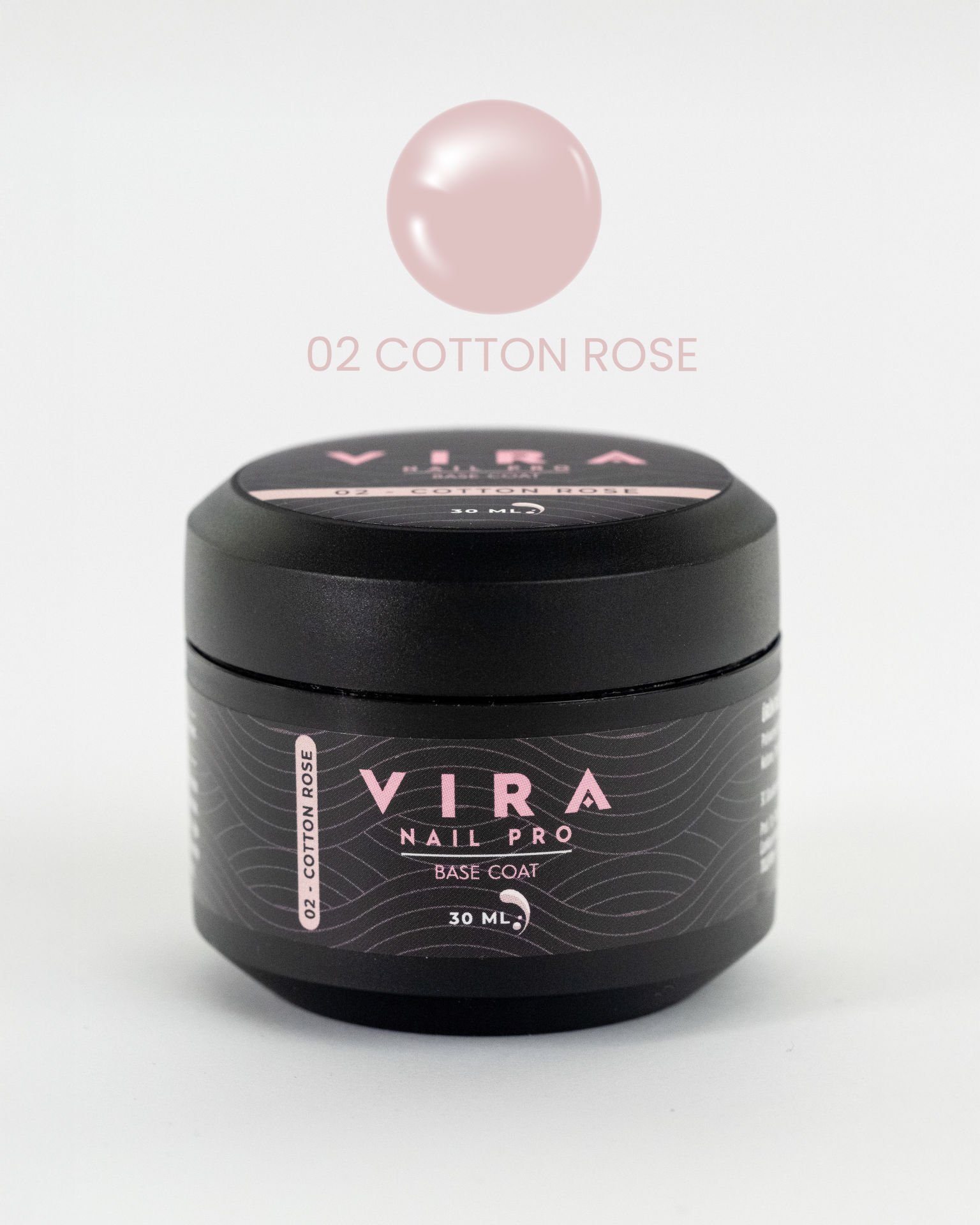 Vira Nail Pro Base Coat 02 Cotton Rose 30ml