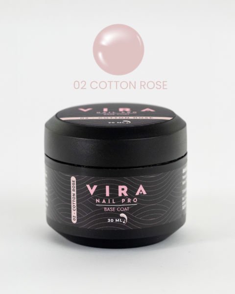 Vira Nail Pro Base Coat 02 Cotton Rose 30ml