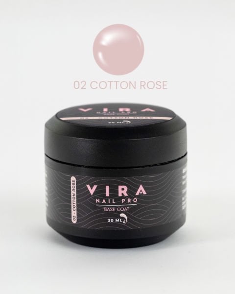 Vira Nail Pro Base Coat 02 Cotton Rose 30ml